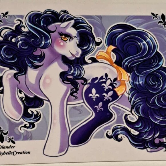 Fleur pony / horse post card - Picture 1 of 3